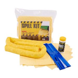 20 Liter Chemical Handy Bag Yellow Spill Kit