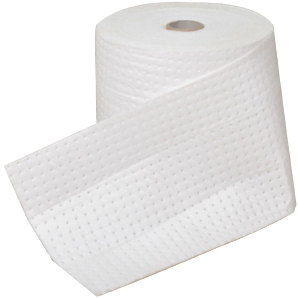 85 Liter Oil Absorbent White Roll