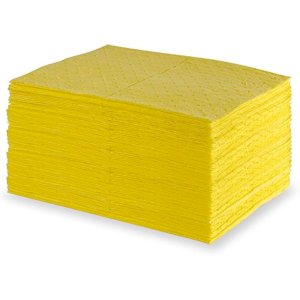 0.5L Chemical Absorbent Yellow Pad Light for Labs & industrial Uses