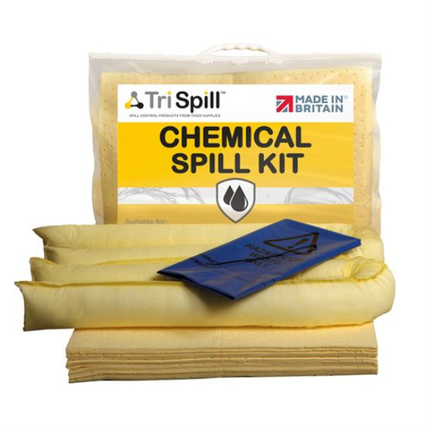 Chemical Spill Kit Suitable For Battery Recharge Areas & Small Chemical Storage Cabinets