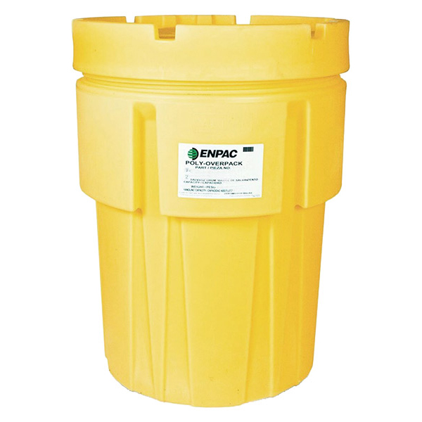 Polyethylene Overpack Drum Container - Secure Spill Containment Solution